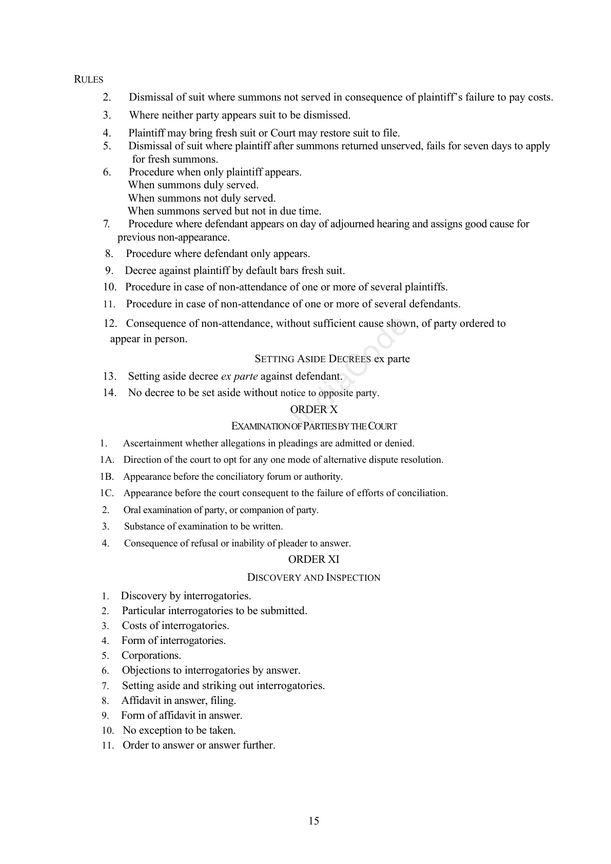 Complete official PDF physical page 15; includes original layout and notes