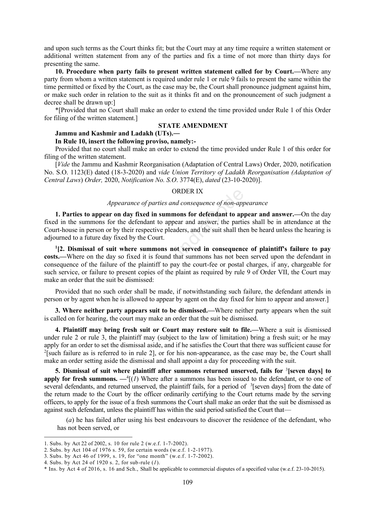 Complete official PDF physical page 109; includes original layout and notes