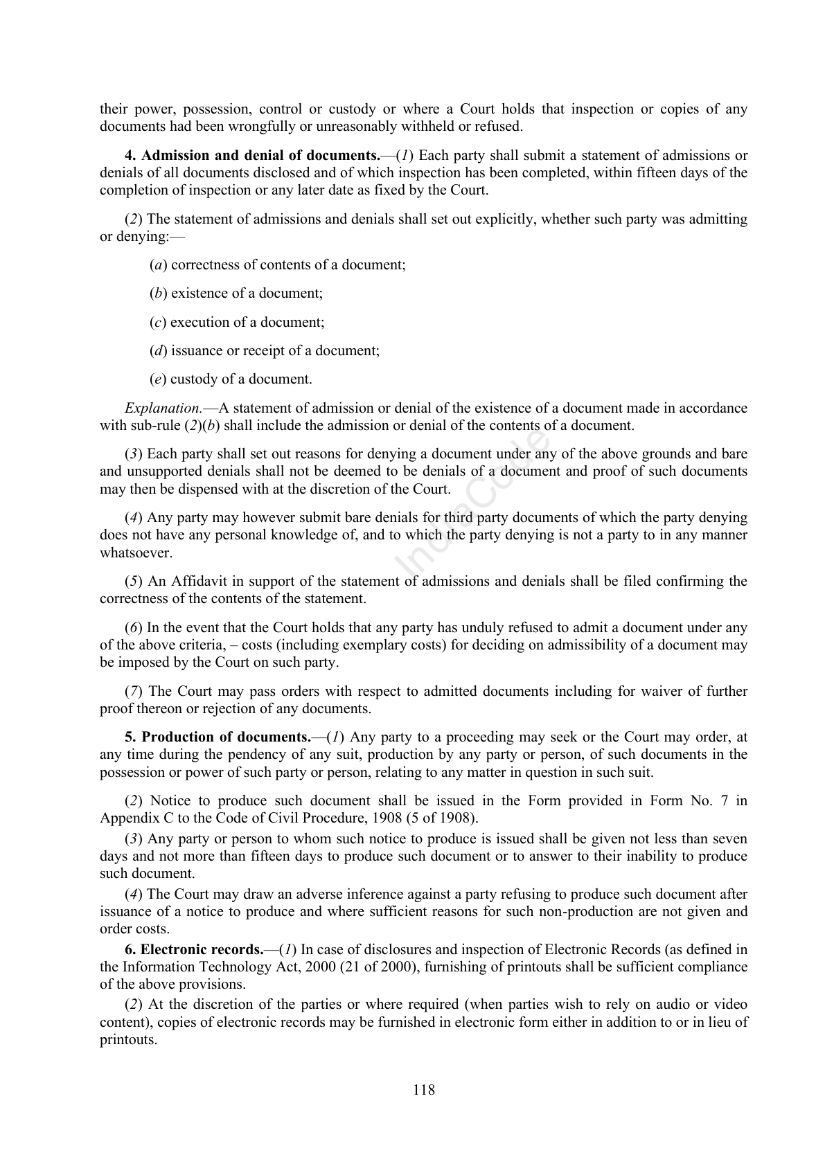 Complete official PDF physical page 118; includes original layout and notes
