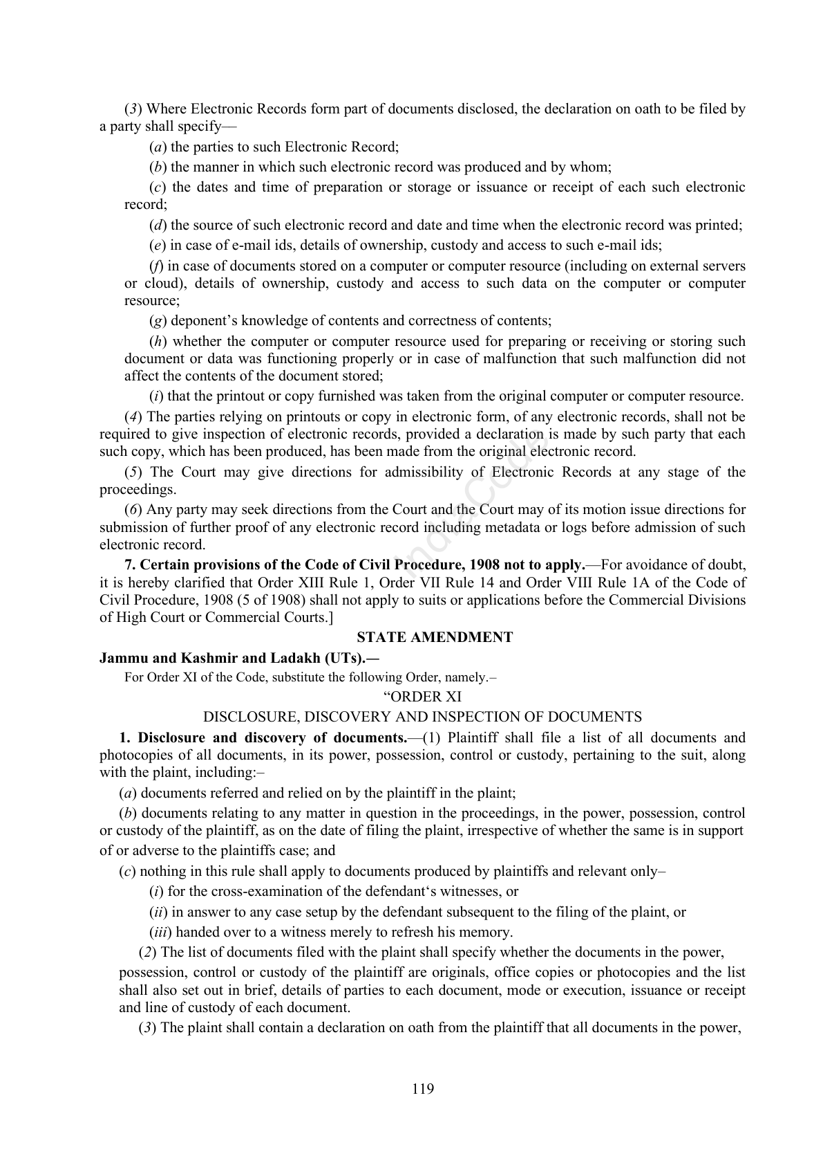 Complete official PDF physical page 119; includes original layout and notes