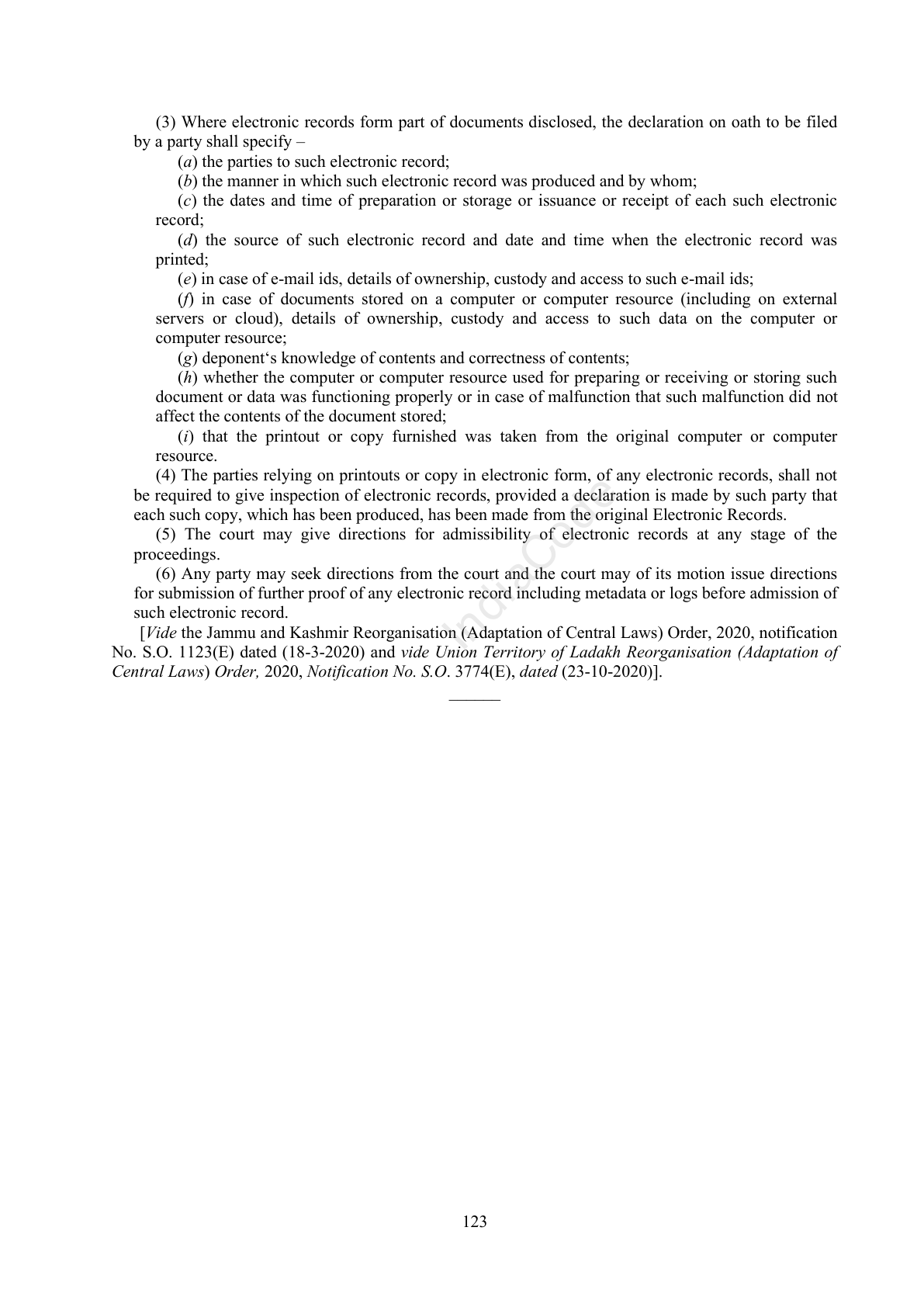 Complete official PDF physical page 123; includes original layout and notes