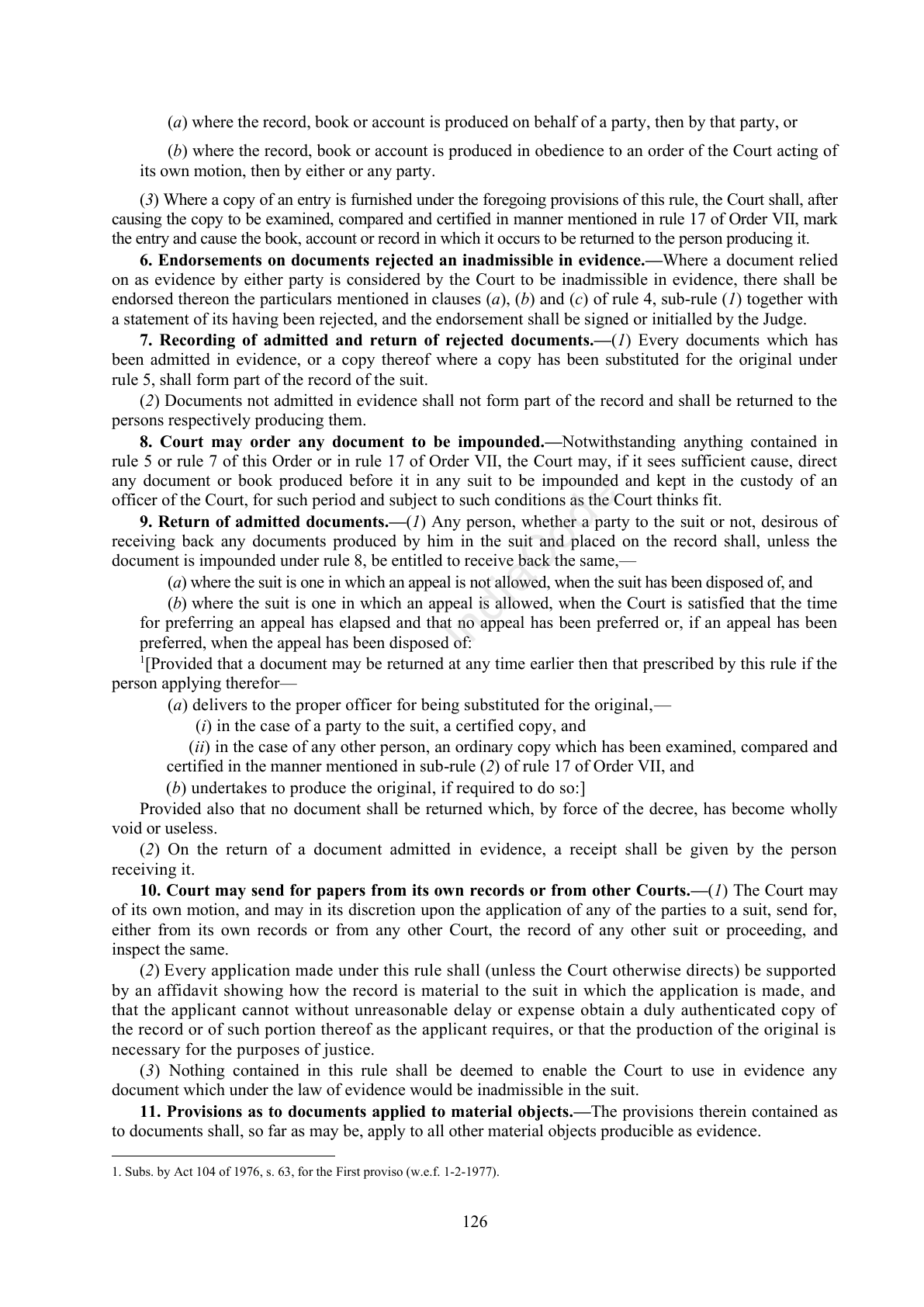 Complete official PDF physical page 126; includes original layout and notes