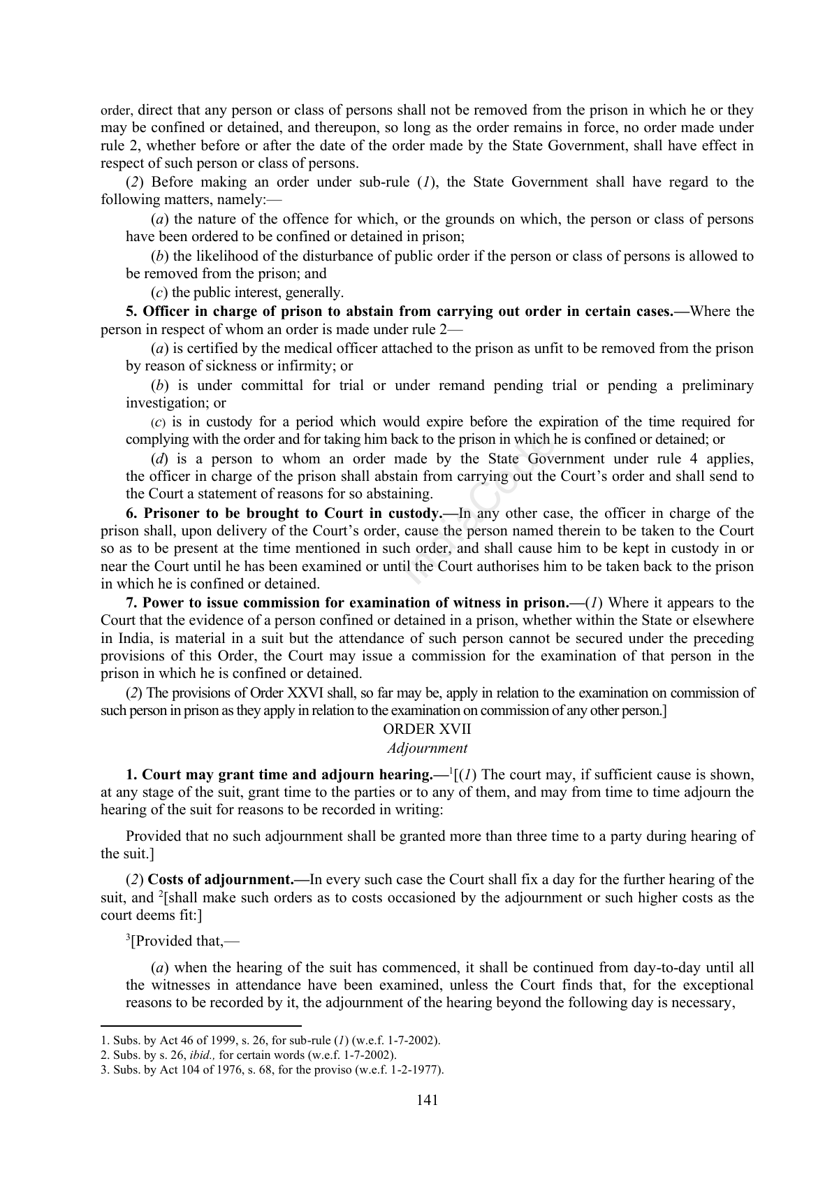 Complete official PDF physical page 141; includes original layout and notes