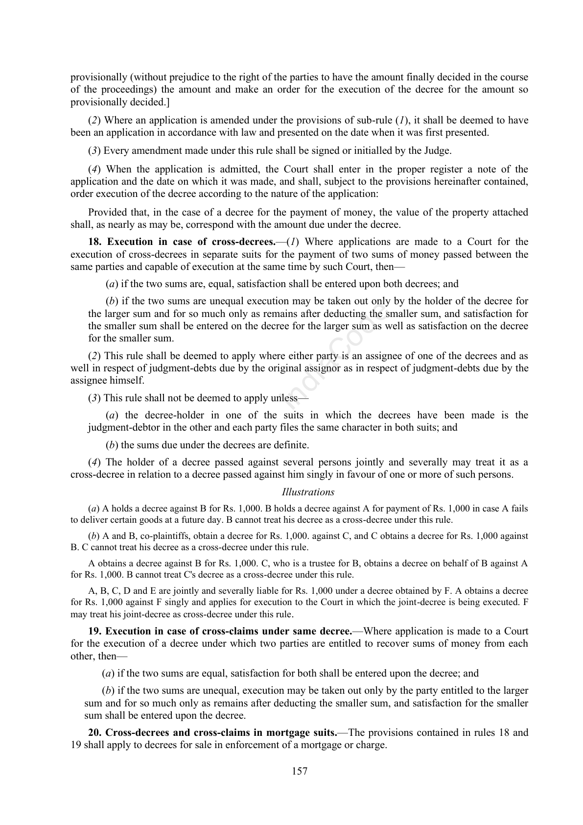Complete official PDF physical page 157; includes original layout and notes