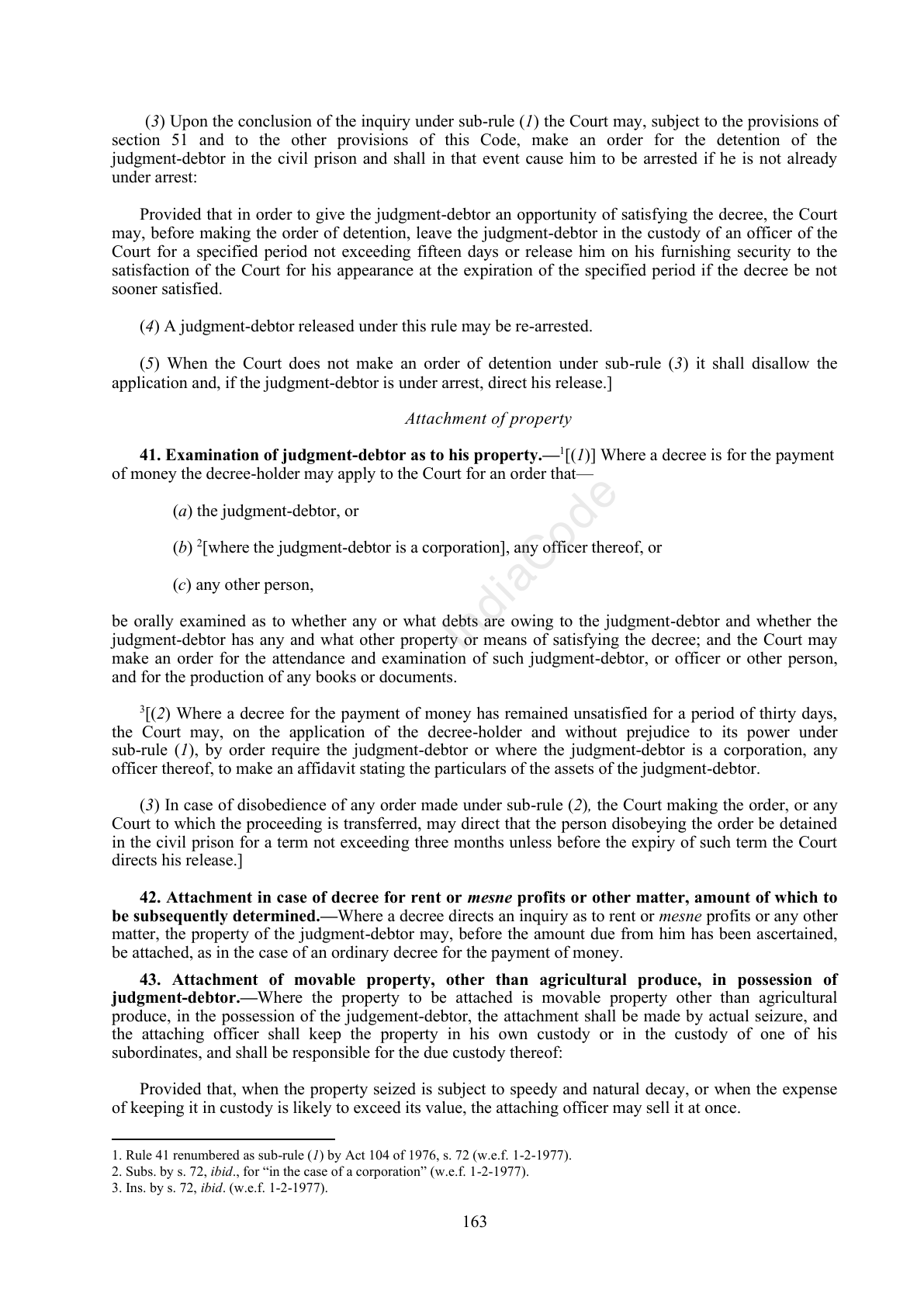 Complete official PDF physical page 163; includes original layout and notes