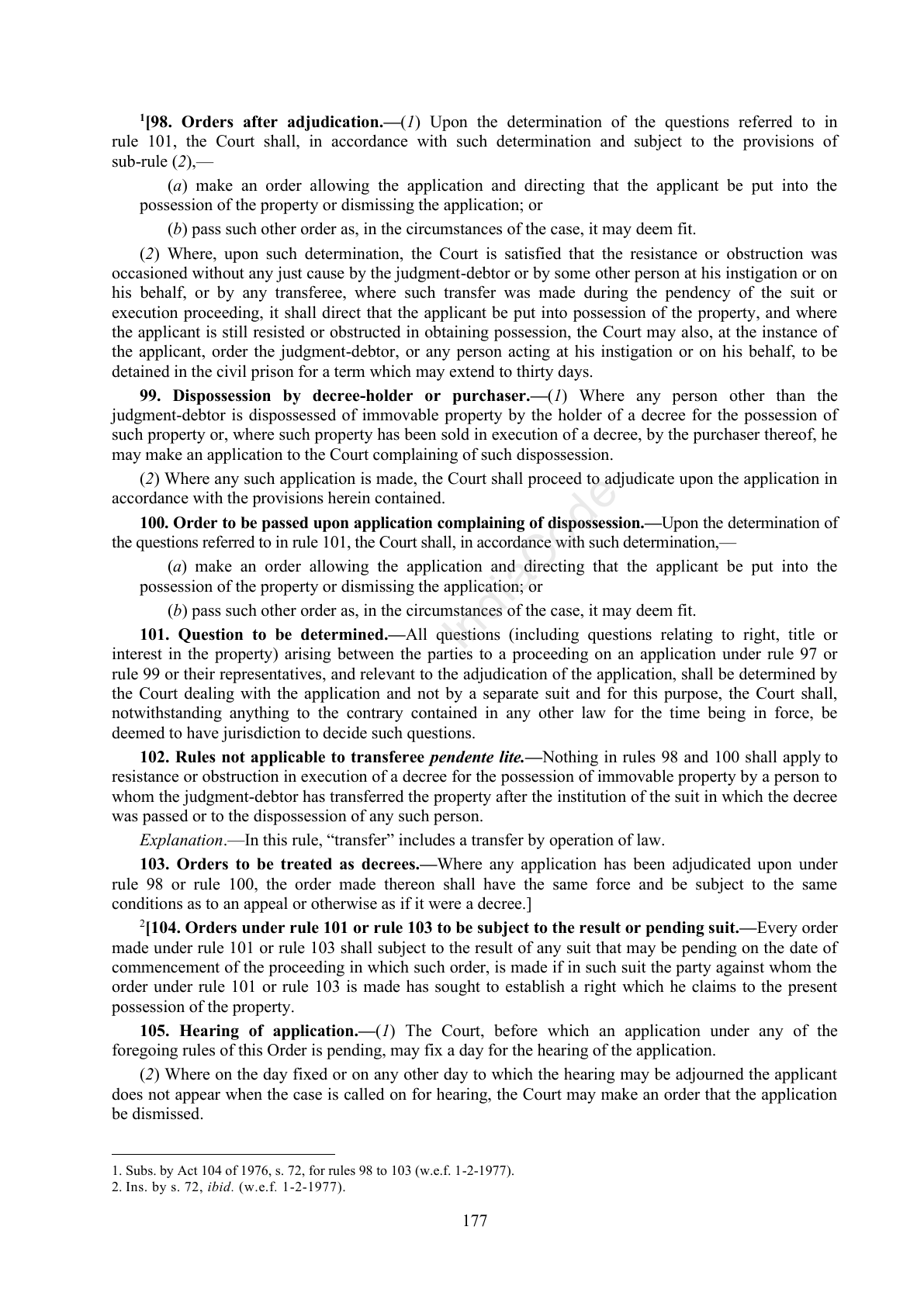 Complete official PDF physical page 177; includes original layout and notes