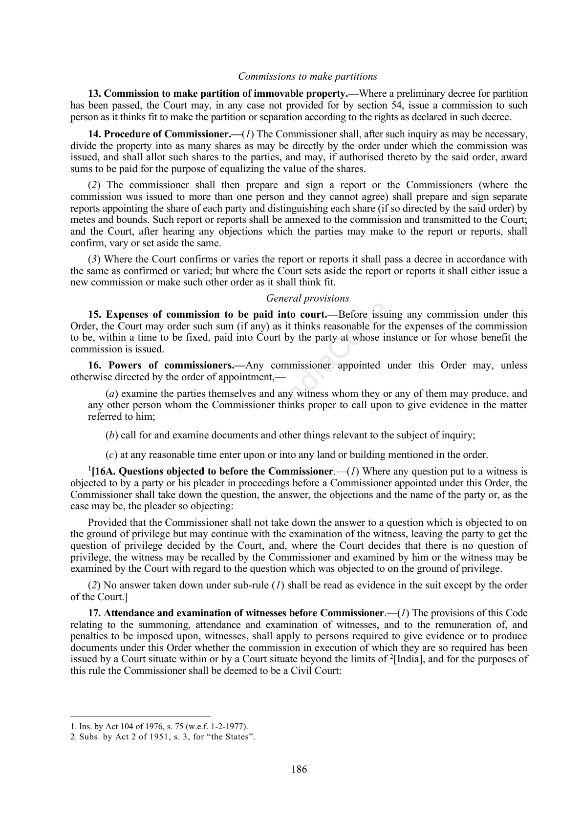 Complete official PDF physical page 186; includes original layout and notes