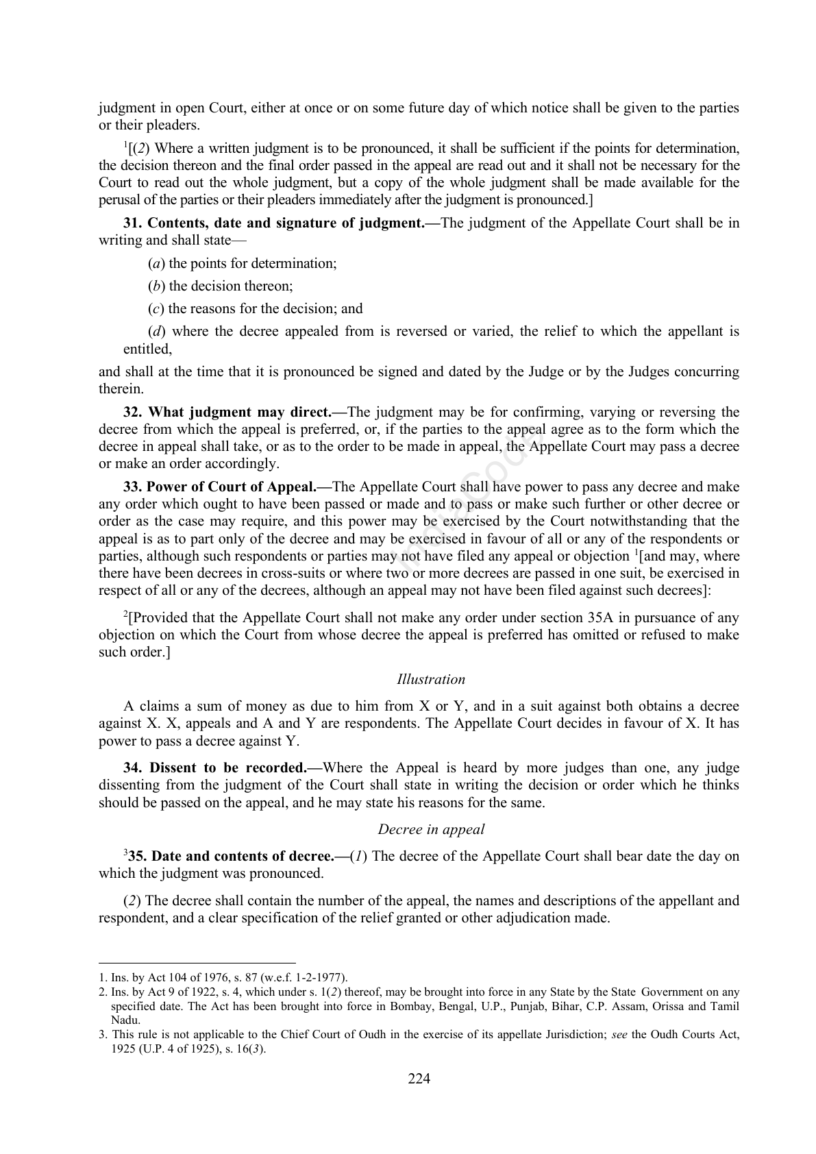 Complete official PDF physical page 224; includes original layout and notes