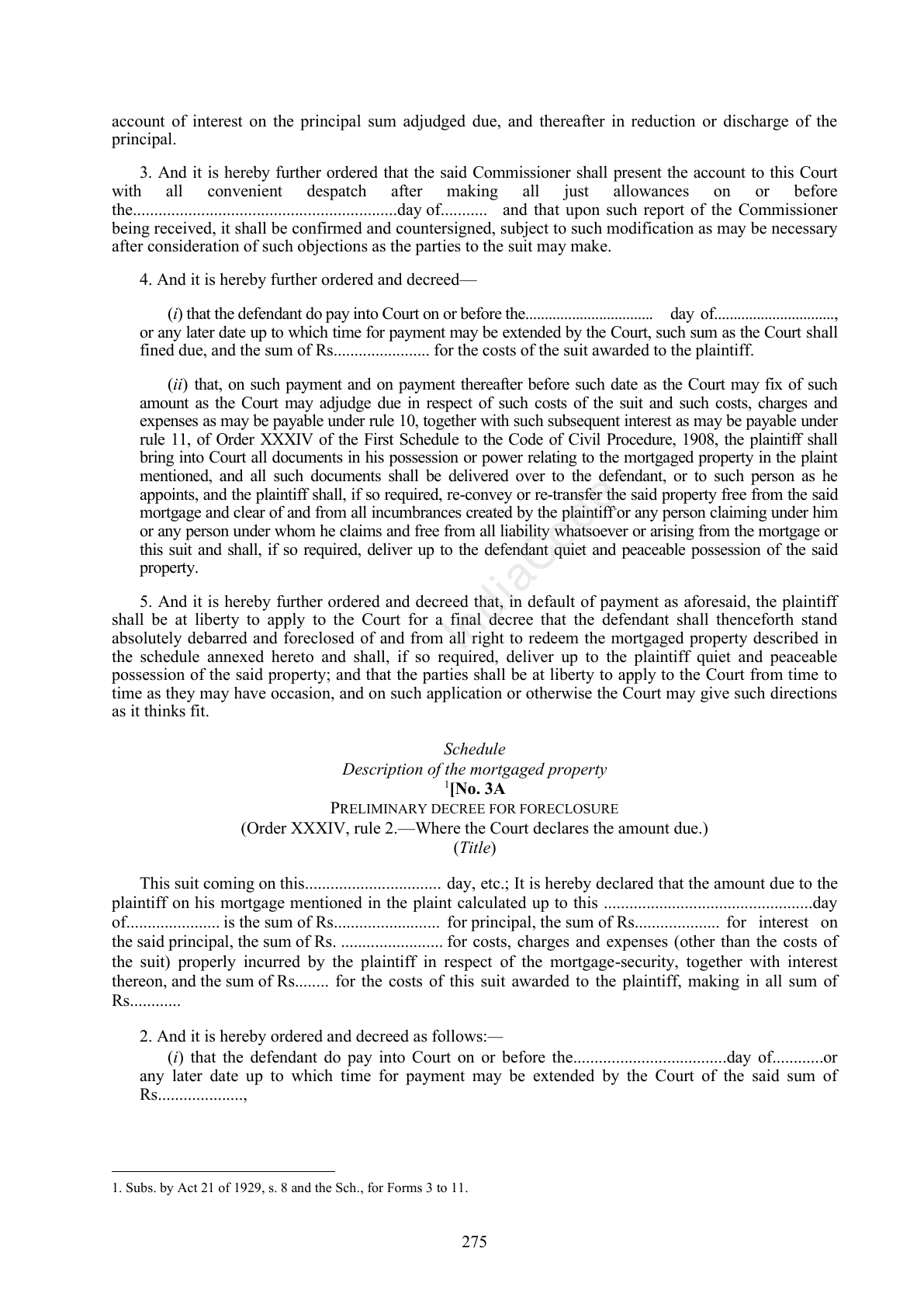 Complete official PDF physical page 275; includes original layout and notes