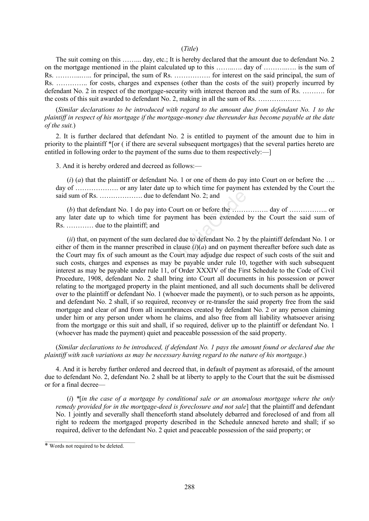 Complete official PDF physical page 288; includes original layout and notes