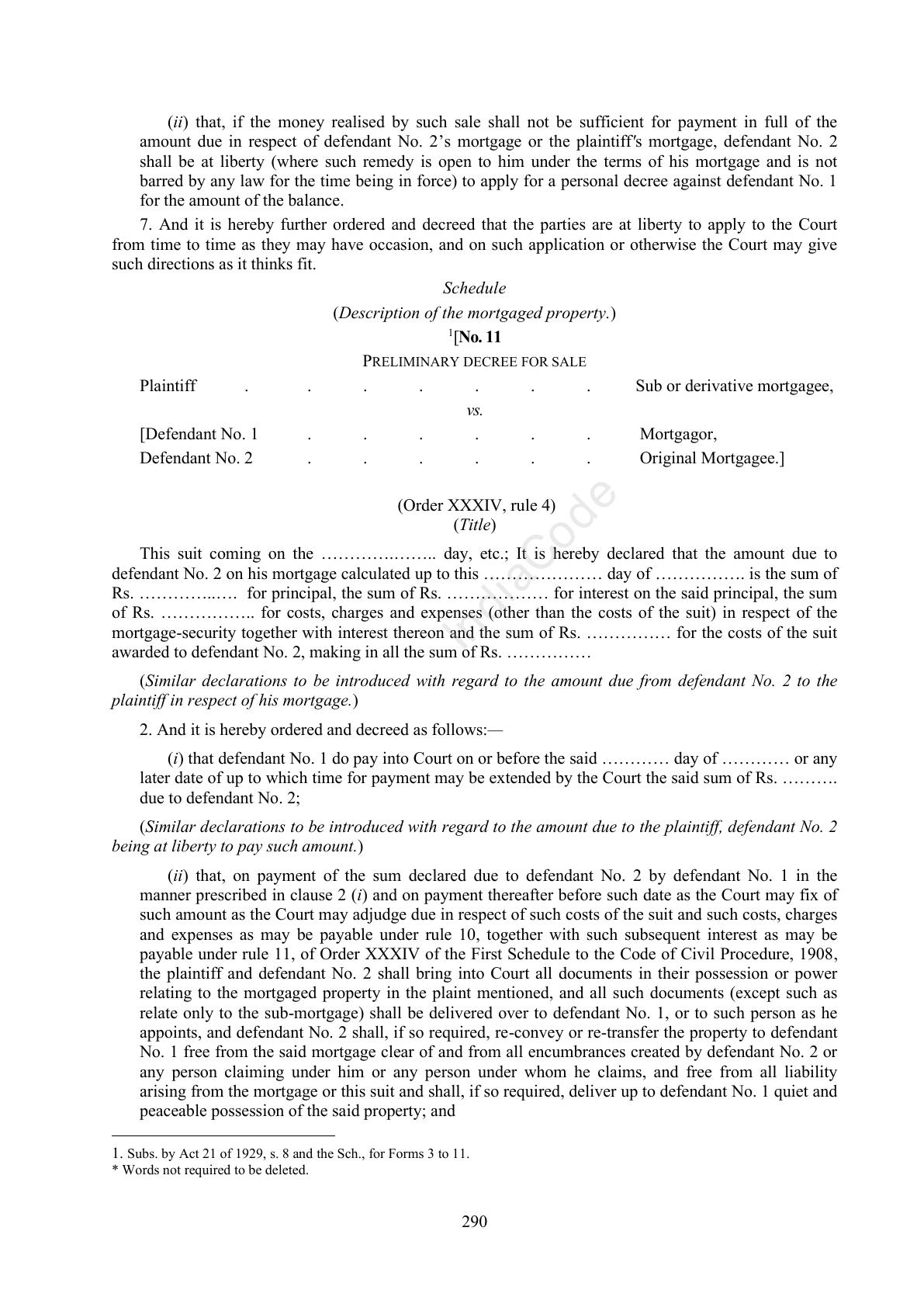 Complete official PDF physical page 290; includes original layout and notes