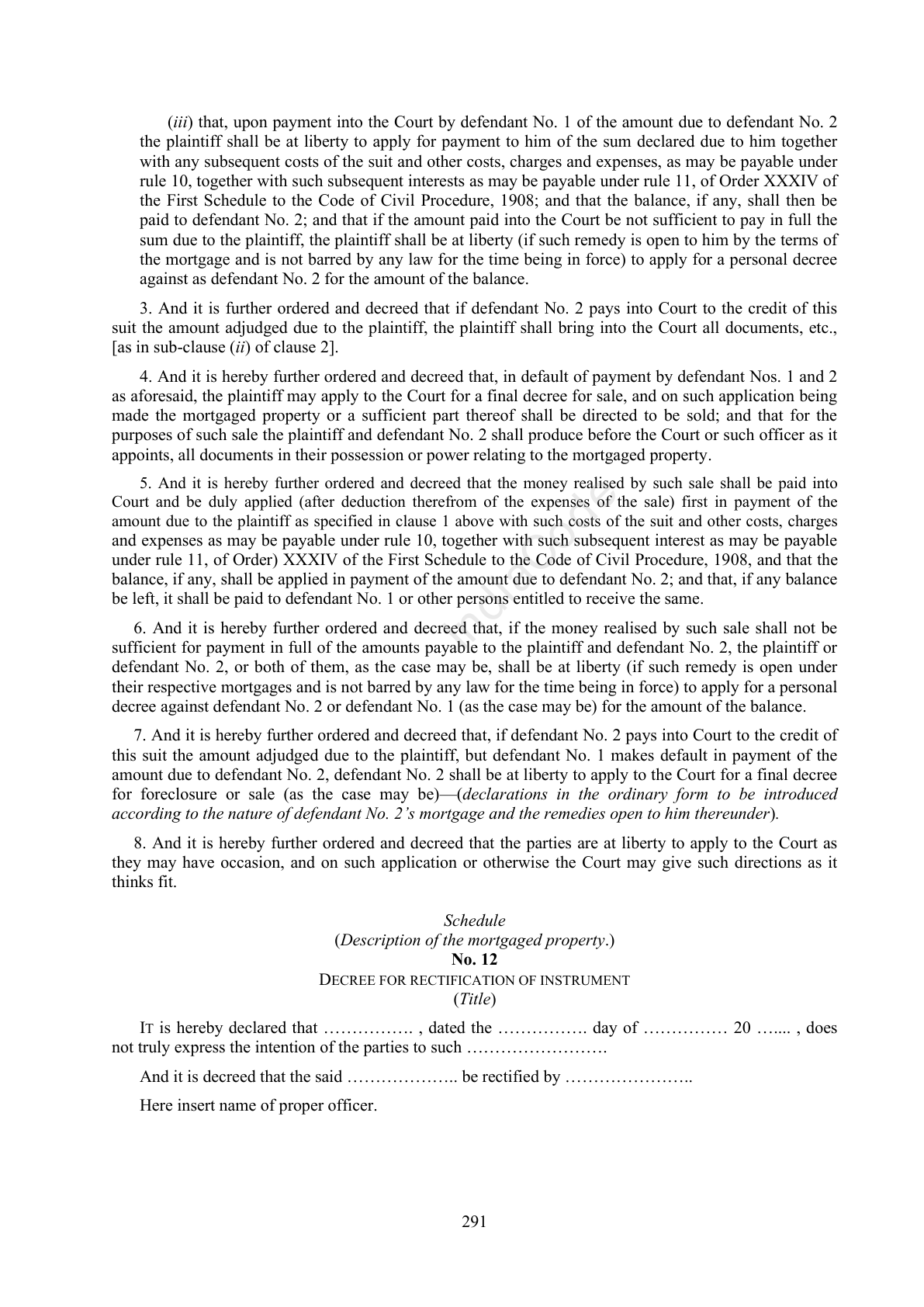 Complete official PDF physical page 291; includes original layout and notes