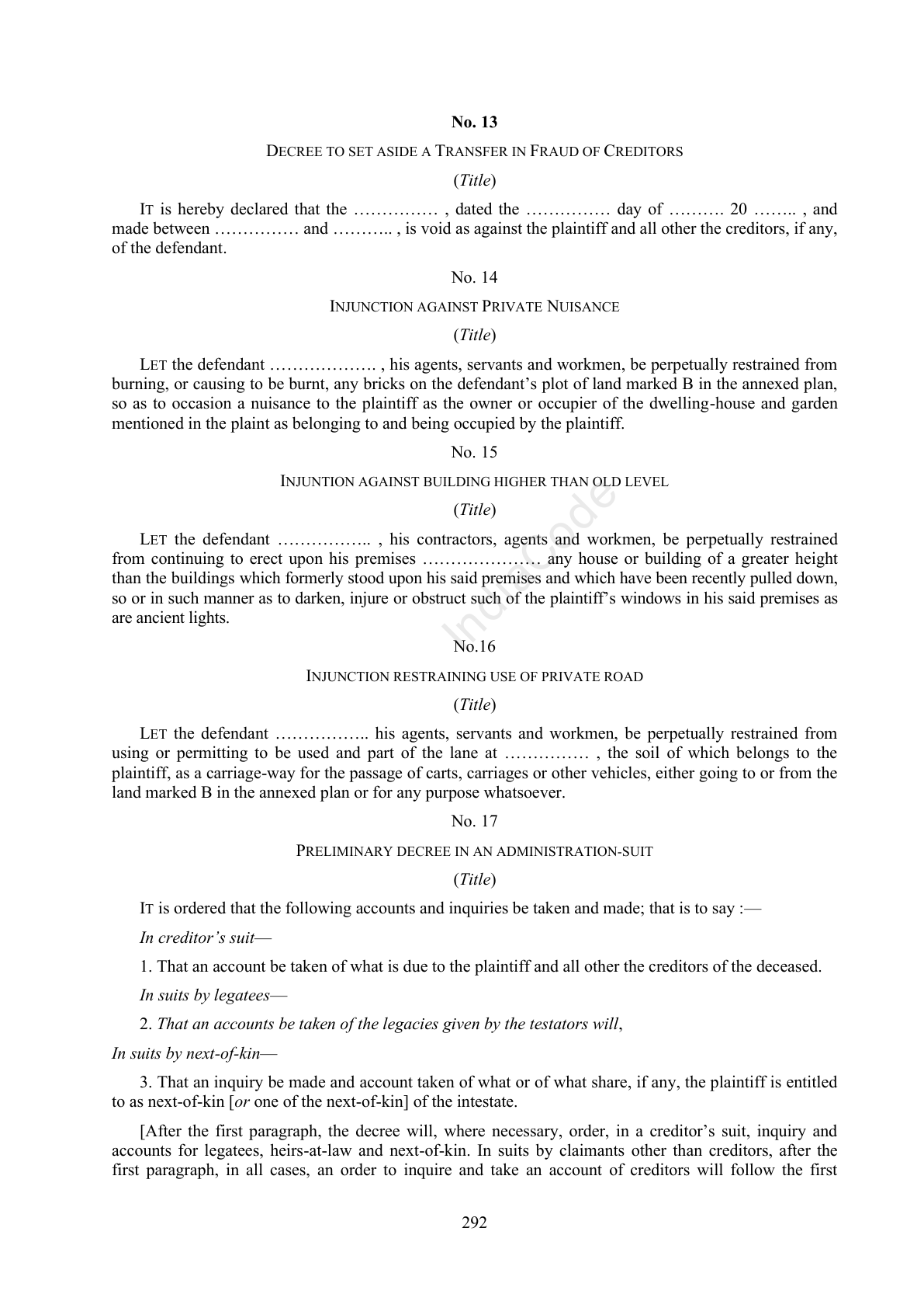 Complete official PDF physical page 292; includes original layout and notes