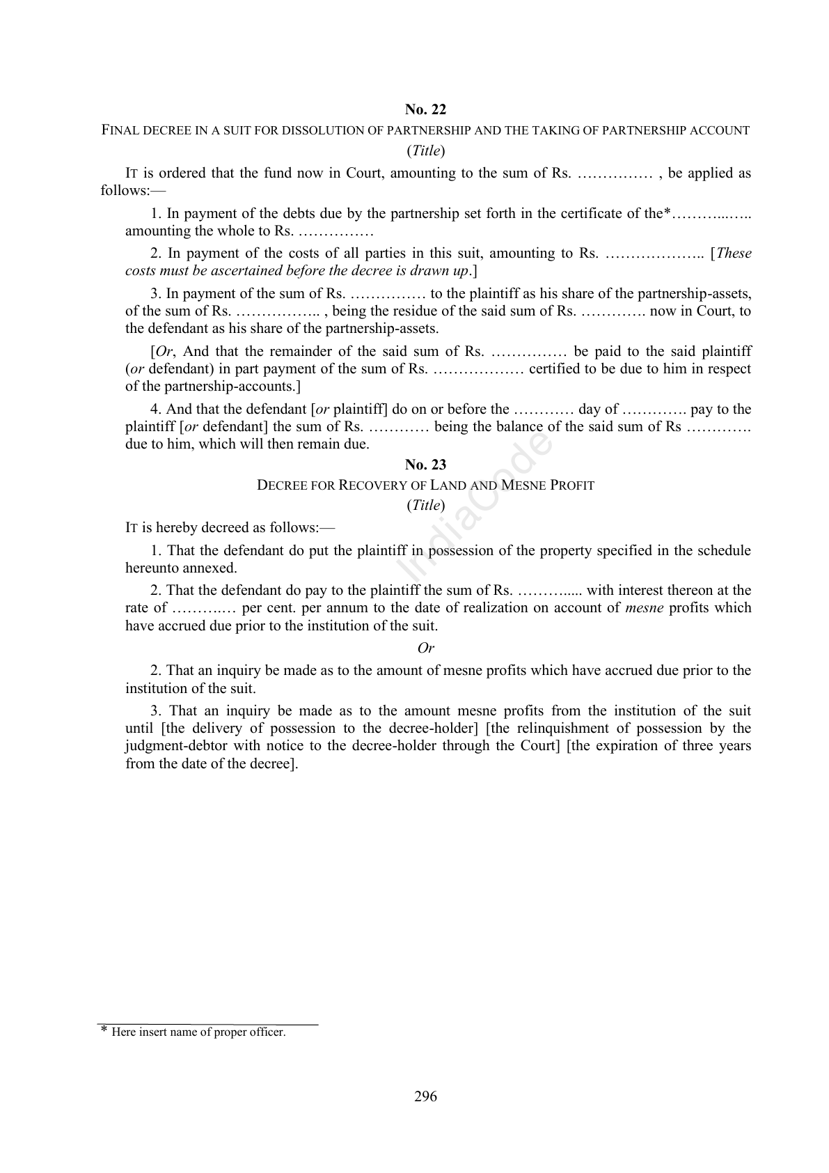 Complete official PDF physical page 296; includes original layout and notes