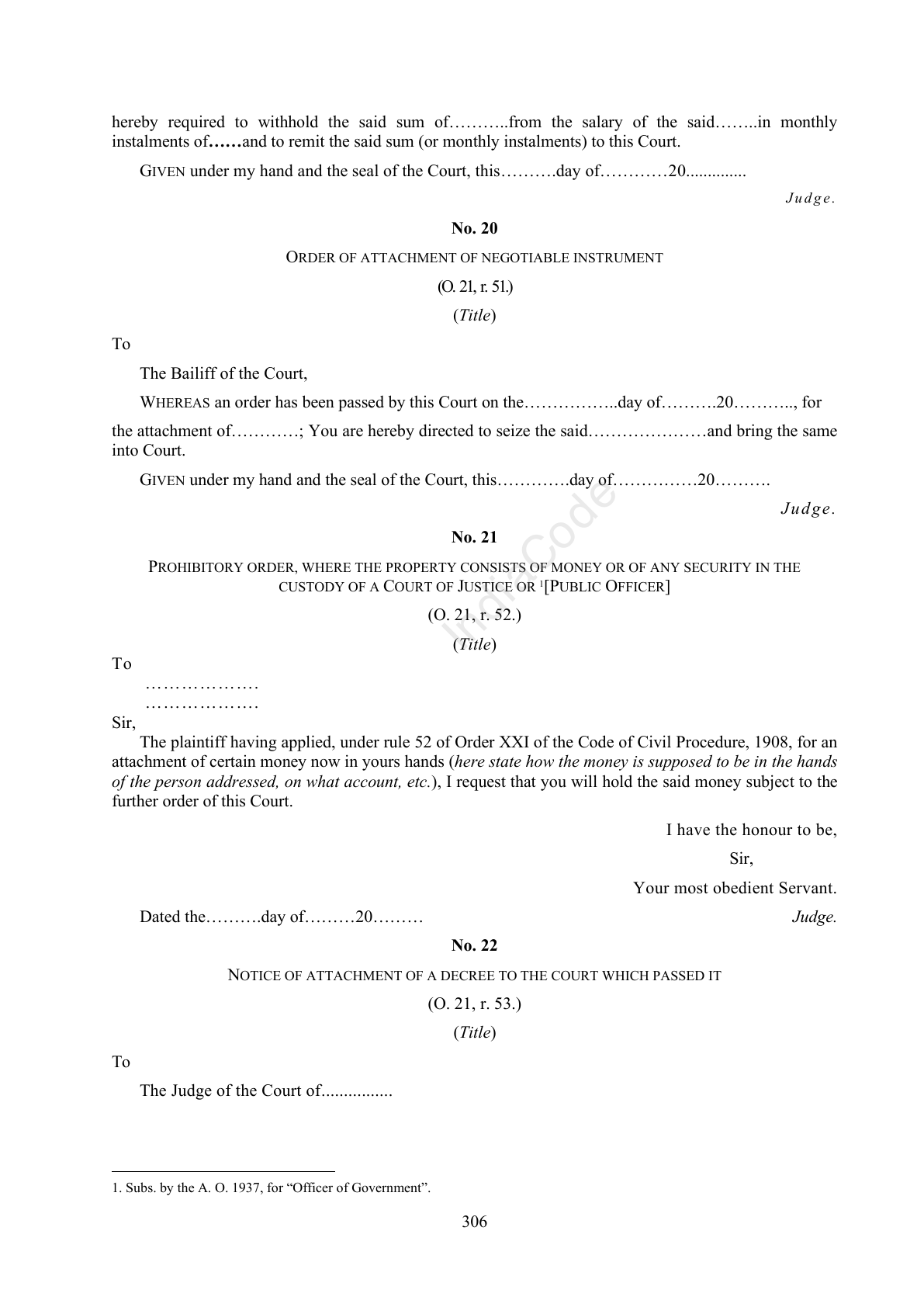 Complete official PDF physical page 306; includes original layout and notes