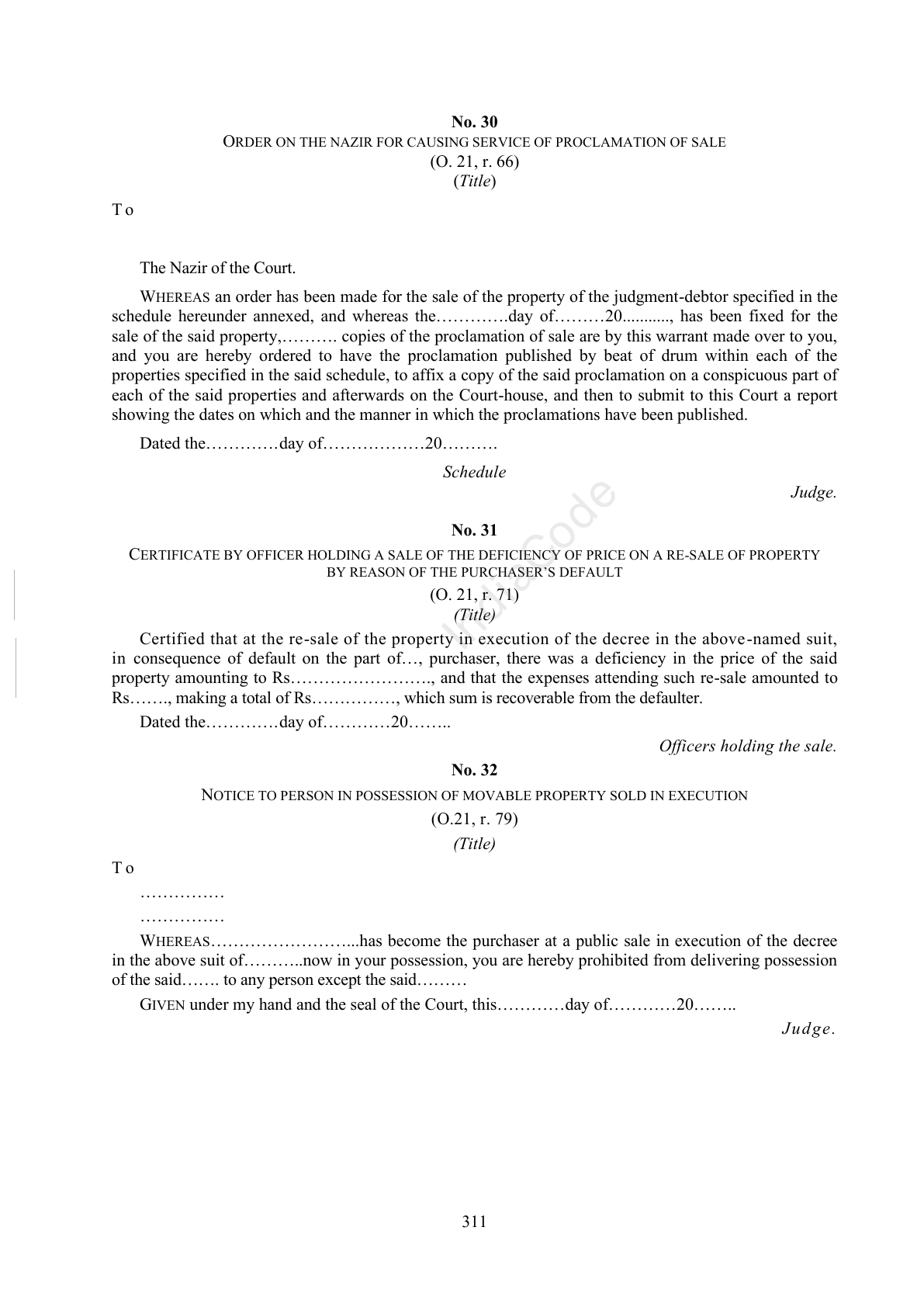 Complete official PDF physical page 311; includes original layout and notes