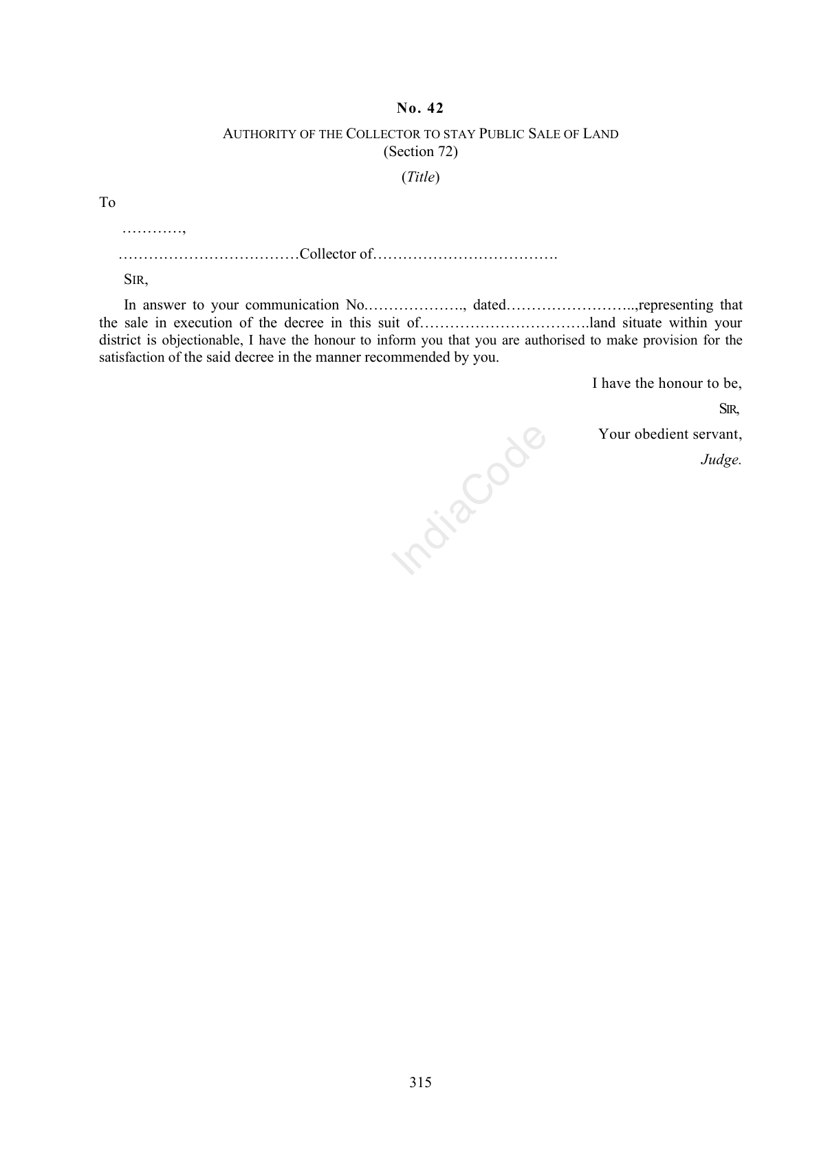 Complete official PDF physical page 315; includes original layout and notes