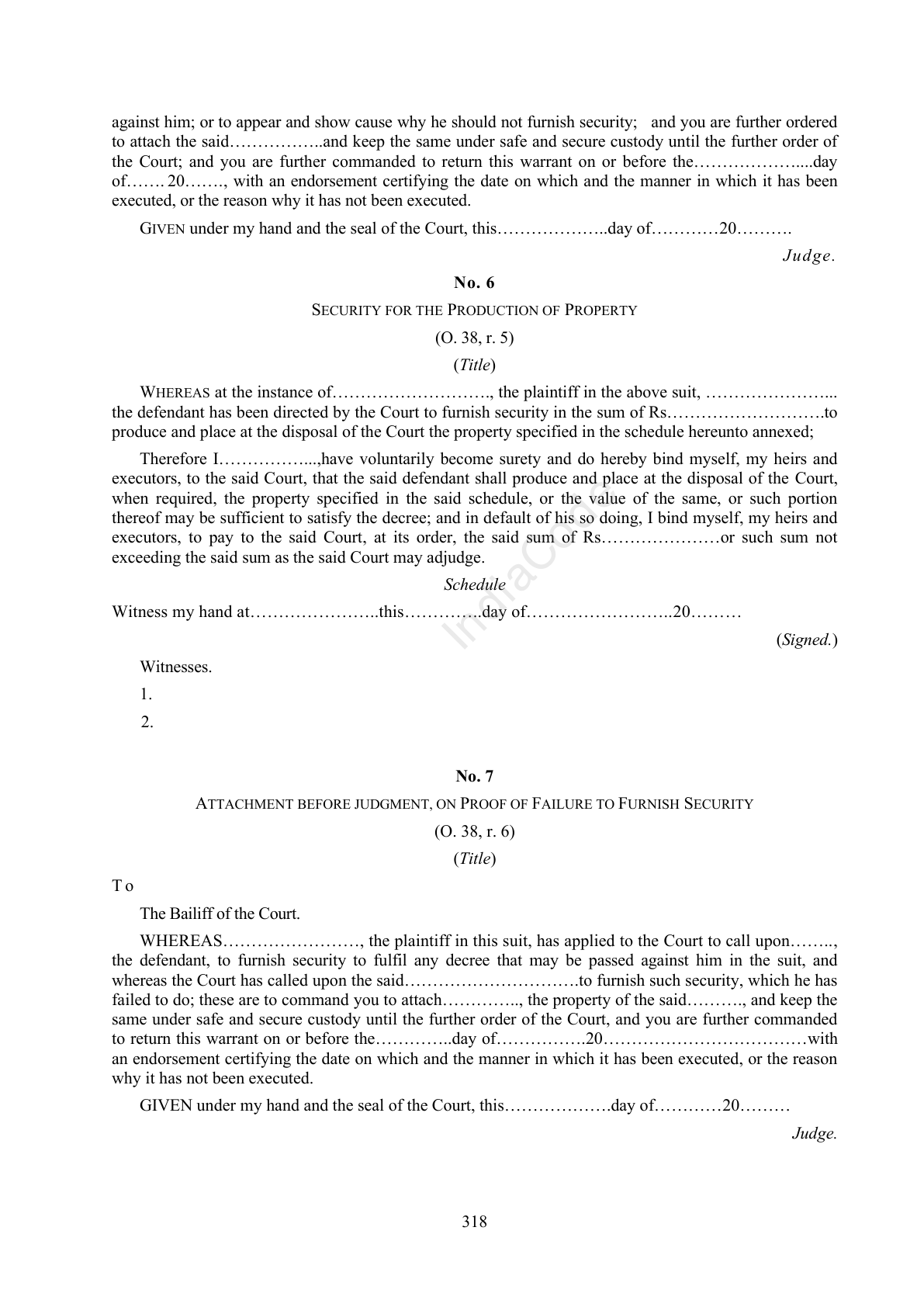 Complete official PDF physical page 318; includes original layout and notes