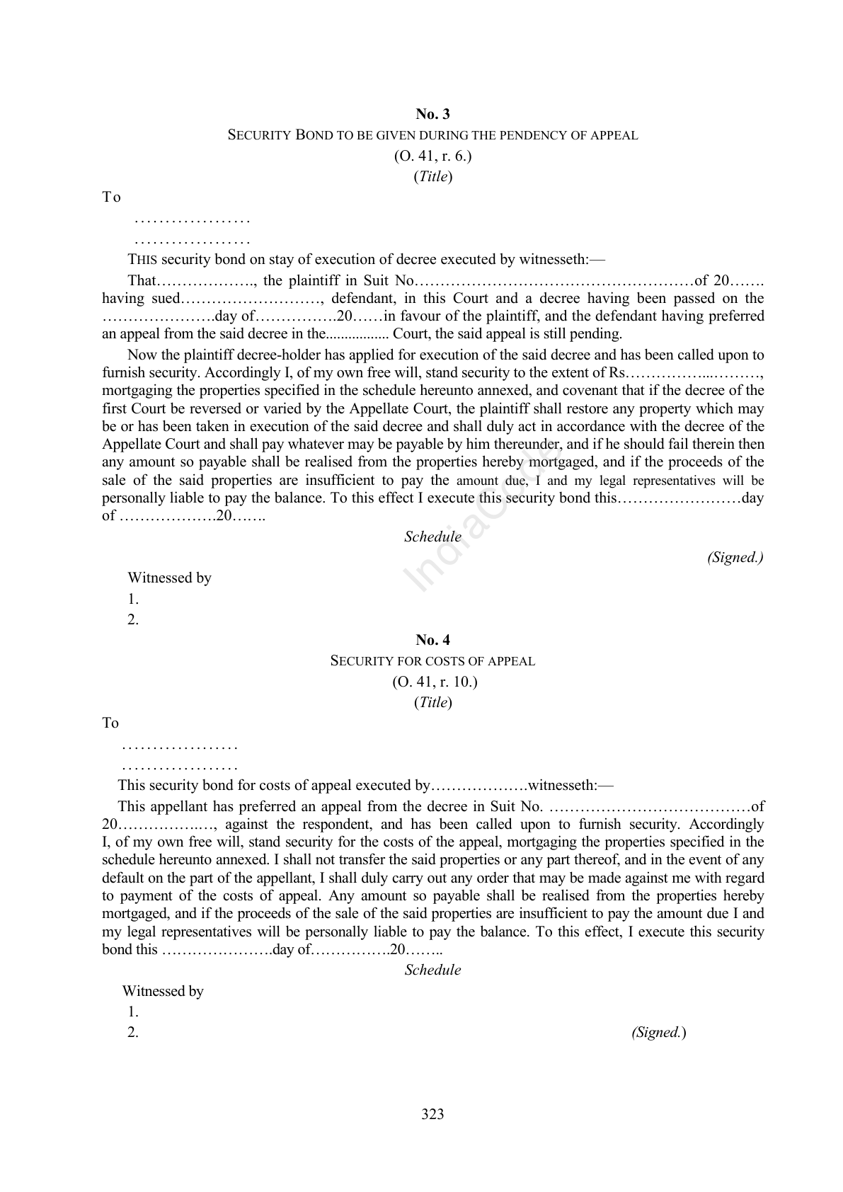 Complete official PDF physical page 323; includes original layout and notes