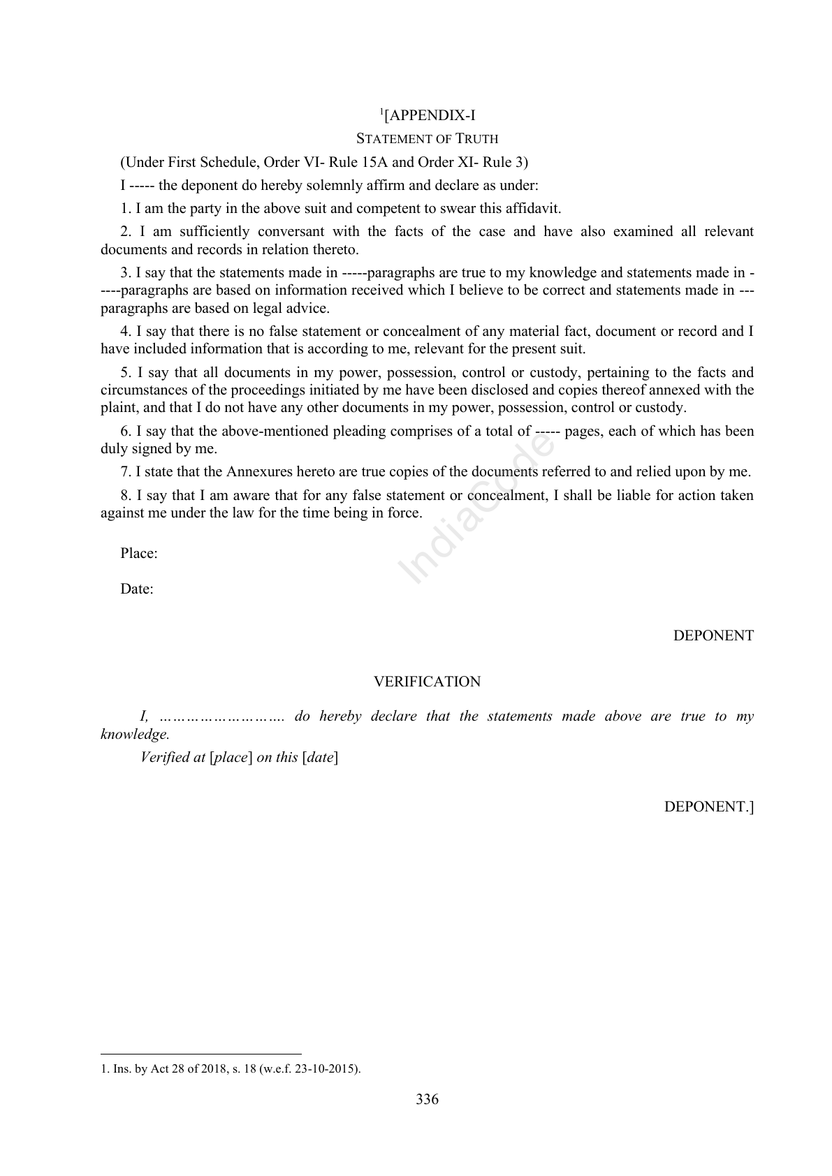 Complete official PDF physical page 336; includes original layout and notes
